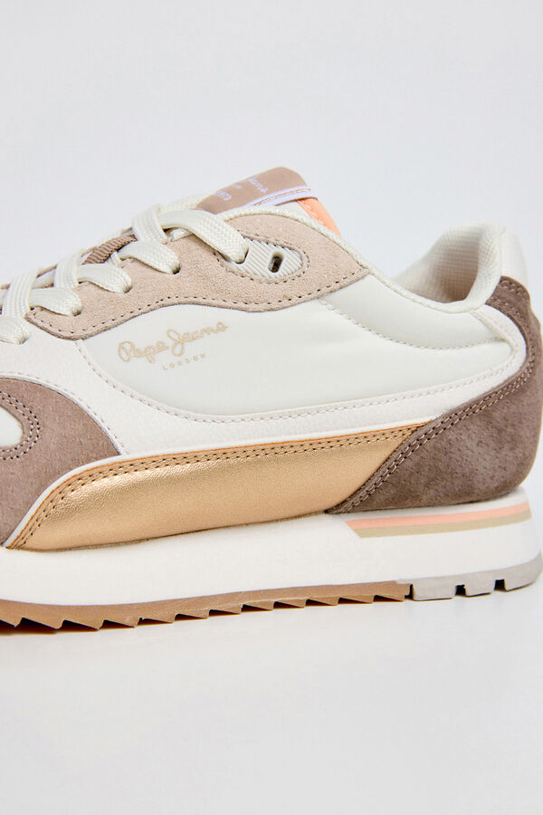 Pepe Jeans T&ecirc;nis Bexley City W bege