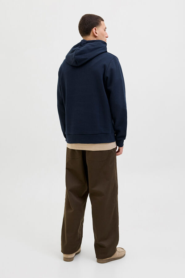 Jack & Jones Sweatshirt de capuz regular fit azul