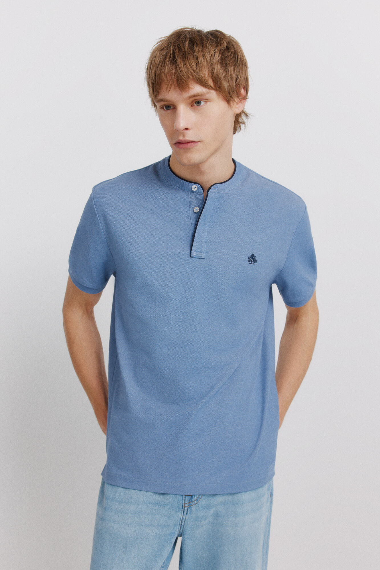 Springfield Polo piqu&eacute; mao slim fit