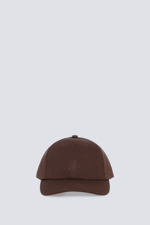 Springfield Bon&eacute; b&aacute;sico logo em relevo Springfield cru