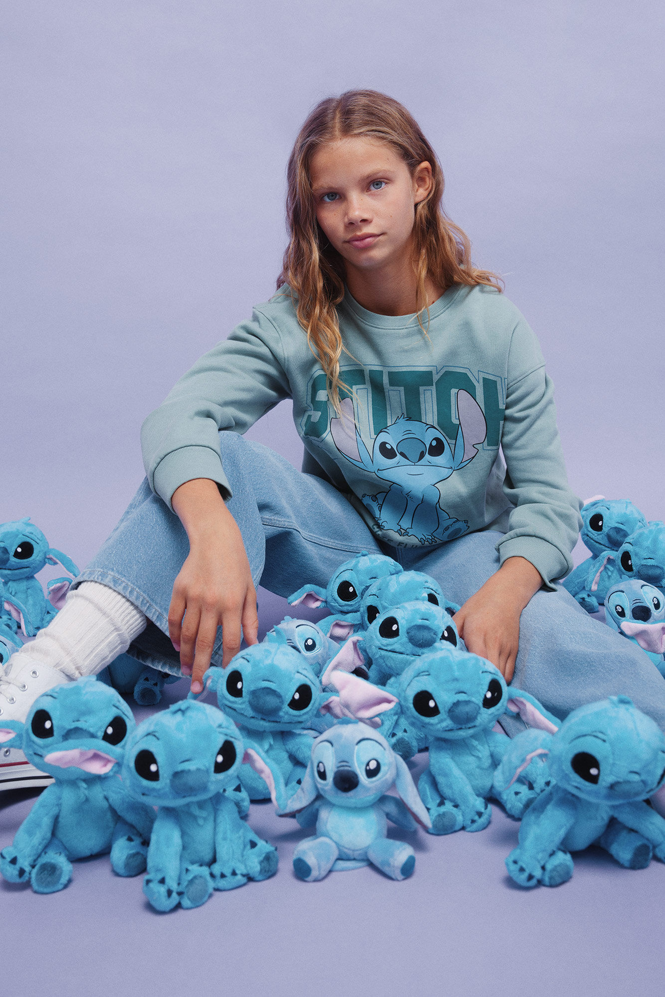 Springfield Kids Sweatshirt feminino "Lilo & Stitch"