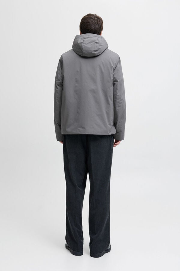 Jack & Jones Casaco impermeável cinzento