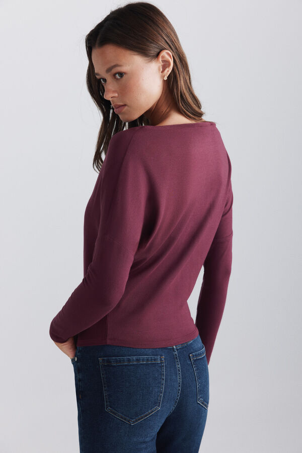 Springfield T-shirt gola barco vermelho