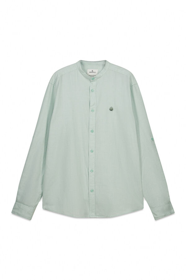 Springfield Camisa com estrutura verde