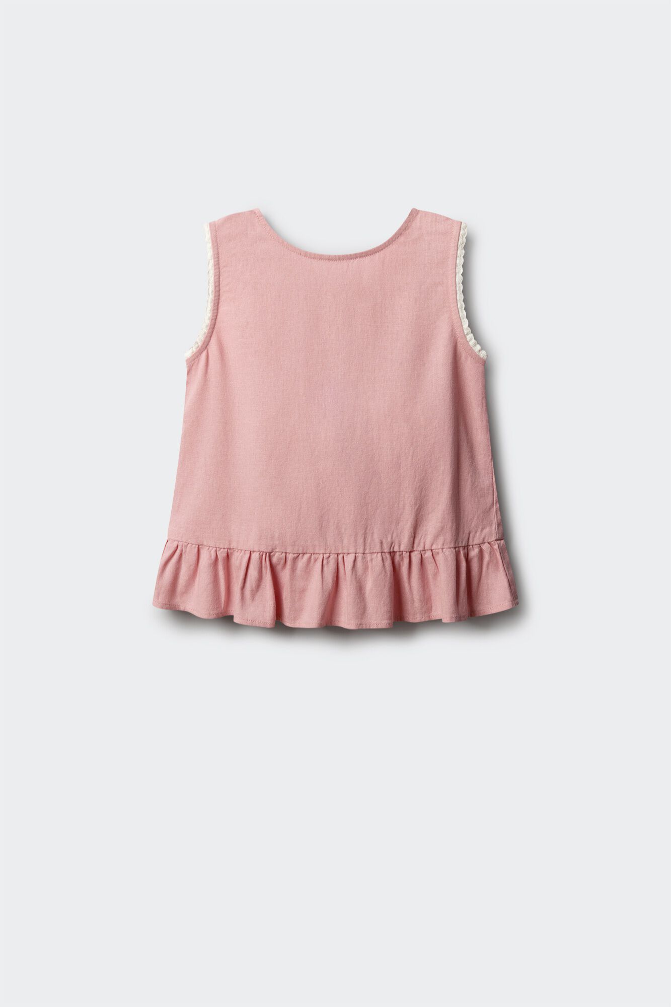 Springfield Kids Top de lino con lazos ni&ntilde;a