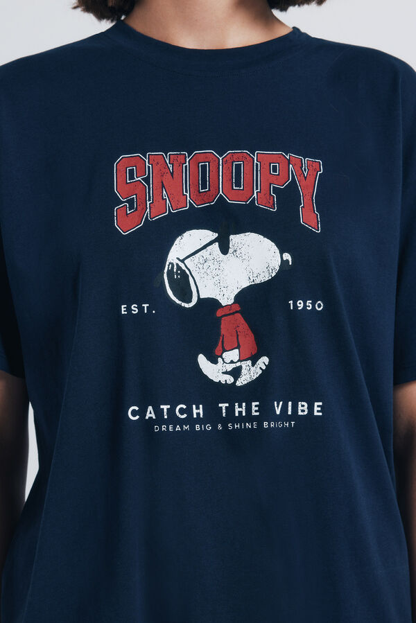 Springfield T-shirt "Snoopy" azul