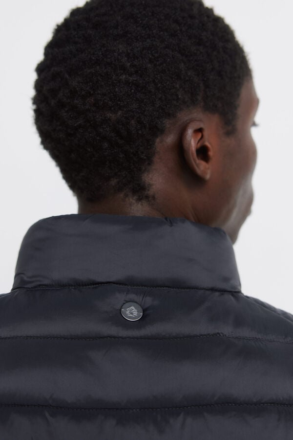 Springfield Colete acolchoado preto