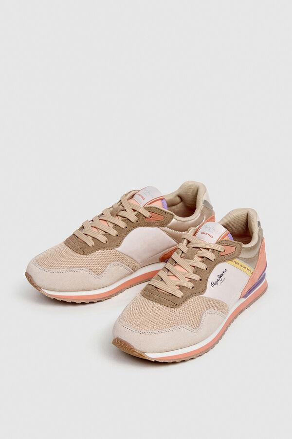 Pepe Jeans T&ecirc;nis London Sand W cinzento