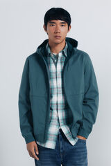 Springfield Jaqueta softshell com capuz verde