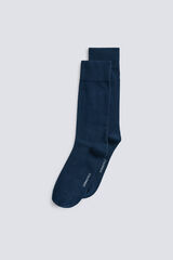 Springfield Meia longa monocromática azul