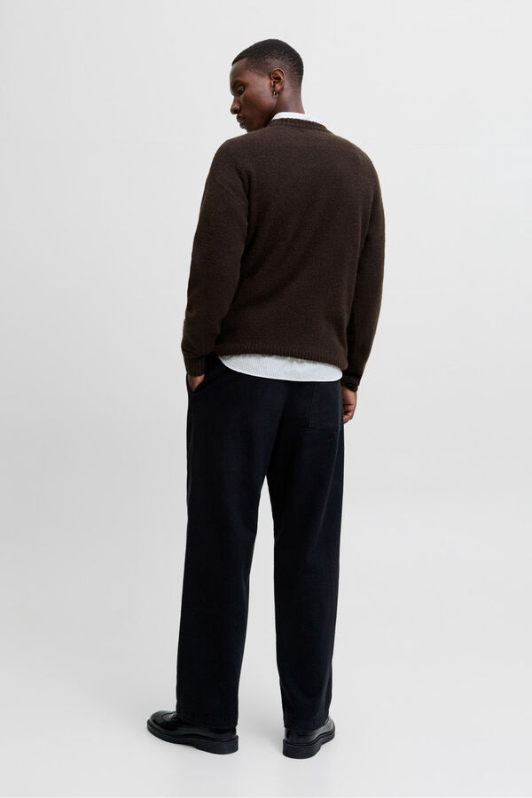 Jack & Jones Basic jersey-knit jumper nude