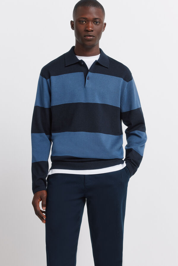 Springfield Cal&ccedil;as chino regular fit azul