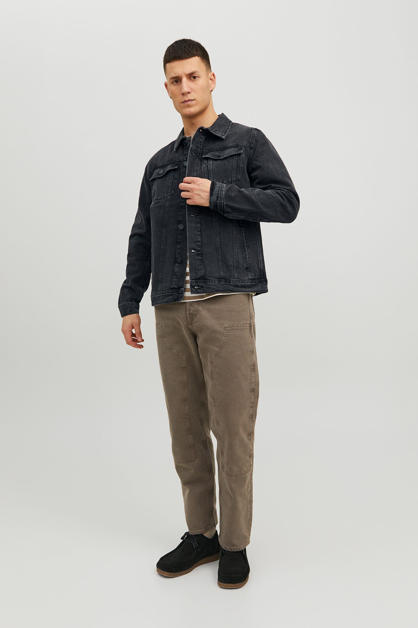 Jack & Jones Blus&atilde;o de ganga regular