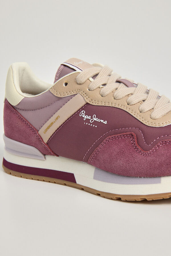 Pepe Jeans Sapatilhas estilo running vermelho