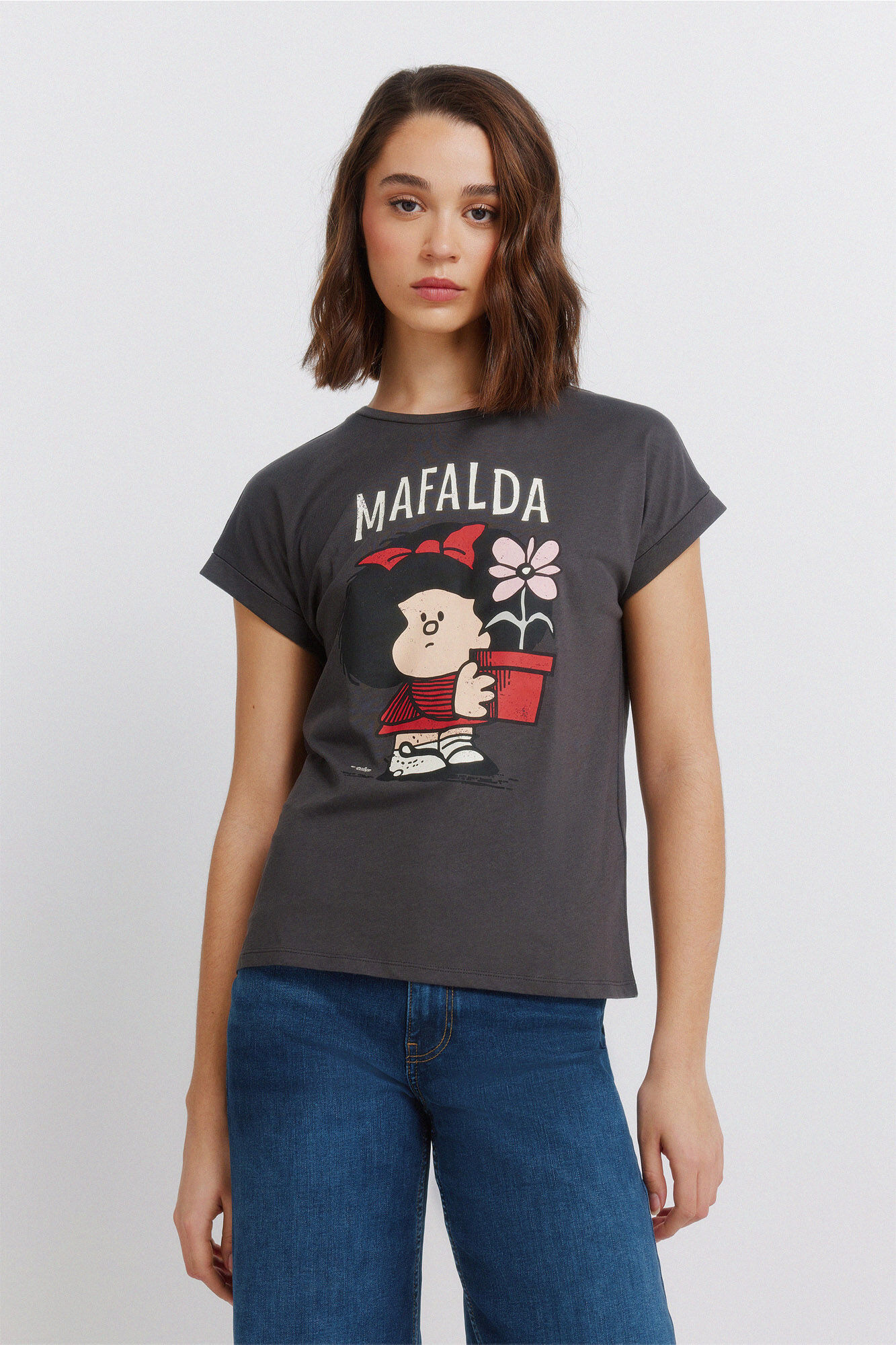 Springfield Camiseta " Mafalda"