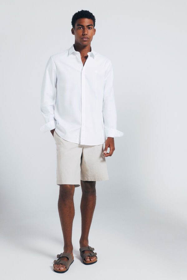 Springfield Camisa estrutura branco