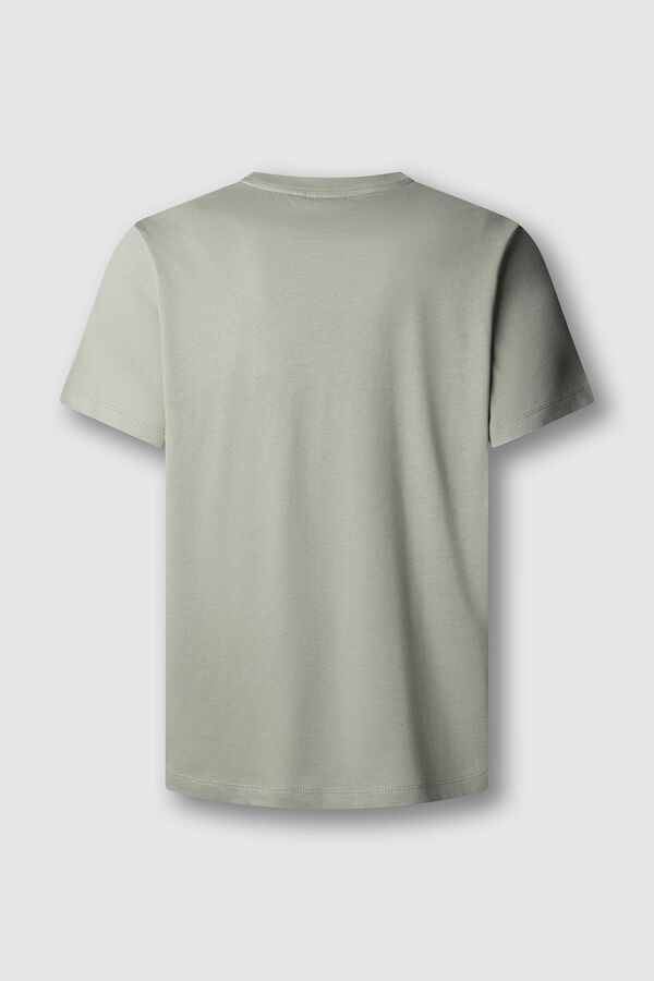 Pepe Jeans T-shirt manga curta bege