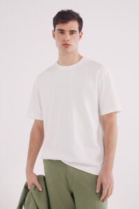 Springfield T-shirt algodão slub