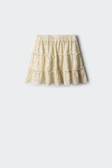 Springfield Kids Saia flores para menina branco