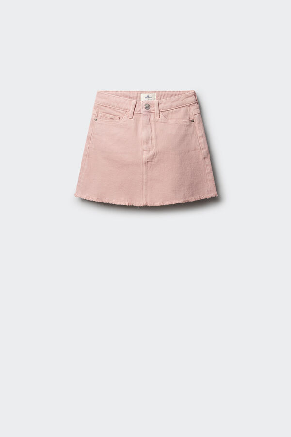 Springfield Kids Saia b&aacute;sica para menina rosa
