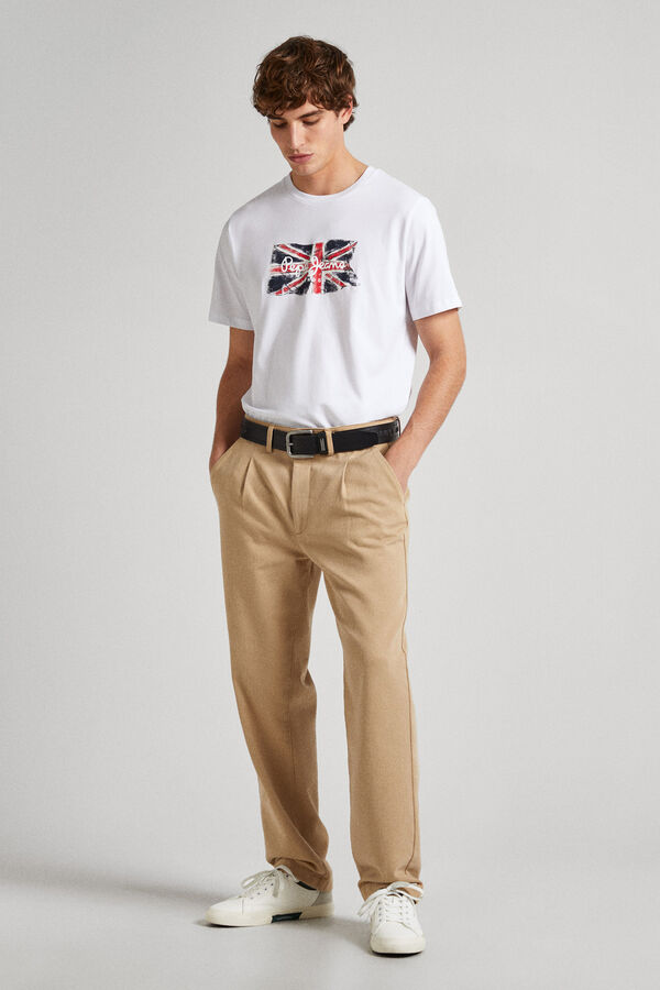 Pepe Jeans Camisola de manga curta branco