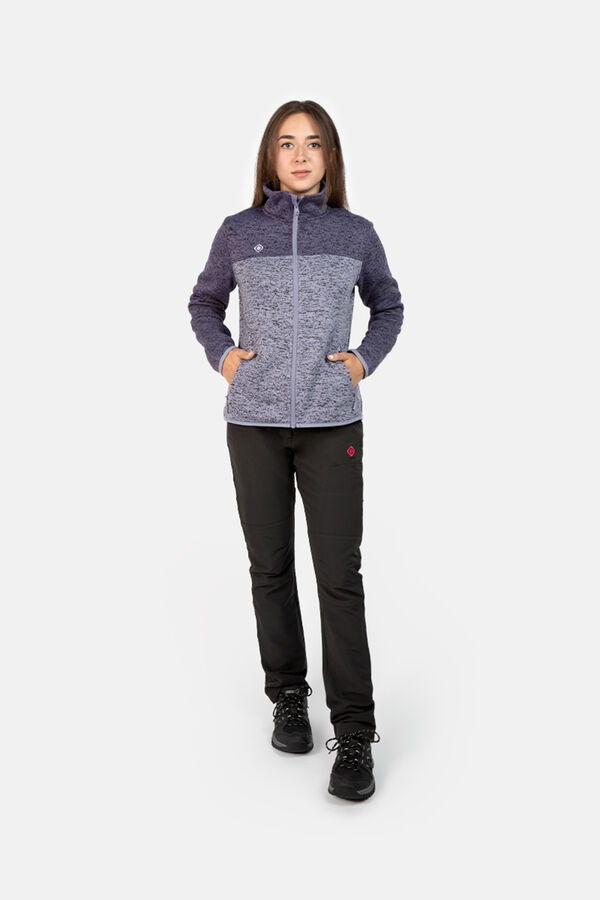 Izas  Casaco polar de malha rosa