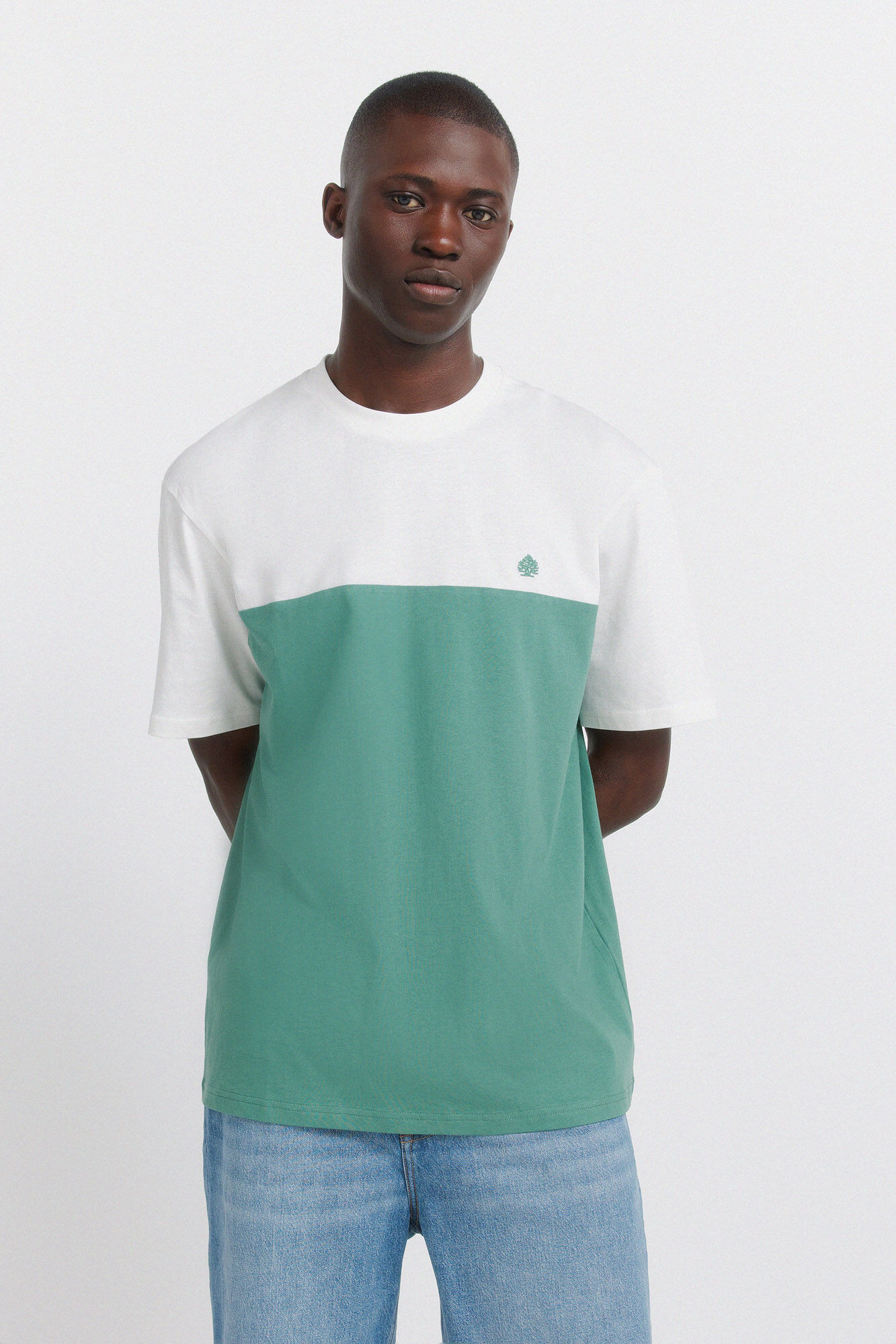 Springfield T-shirt bloco de cor