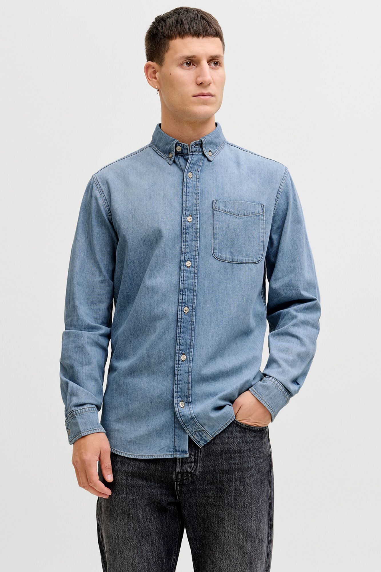 Jack & Jones Camisa de ganga regular