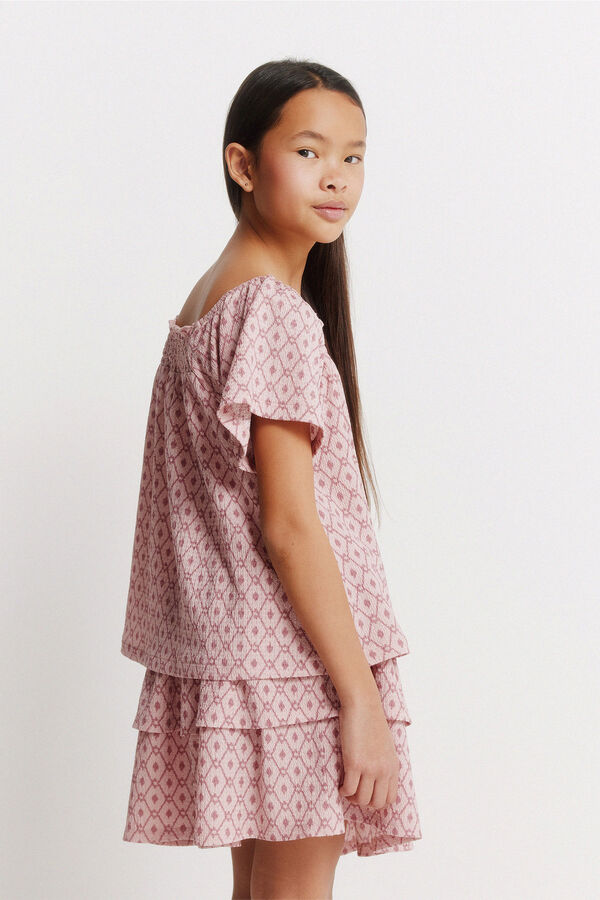 Springfield Kids Saia IKAT menina rosa