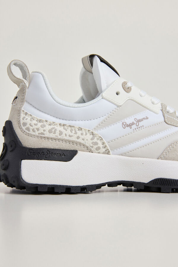 Pepe Jeans Zapatillas piel logo blanco