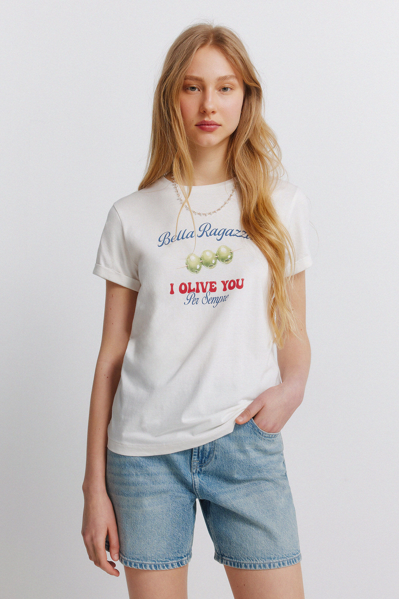 Springfield Camiseta manga corta dibujo