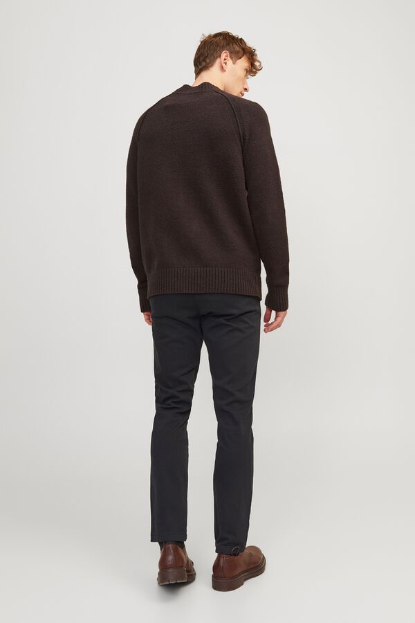 Jack & Jones Cal&ccedil;as chino slim preto