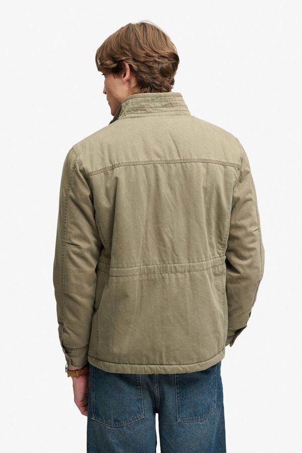 Superdry Chaqueta militar kaki