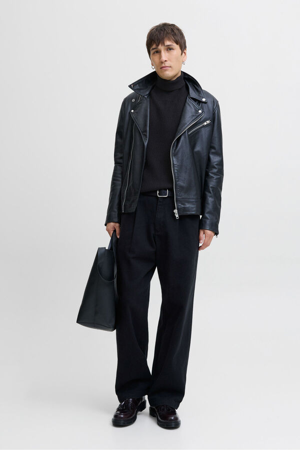 Jack & Jones Camisola básico de gola preto