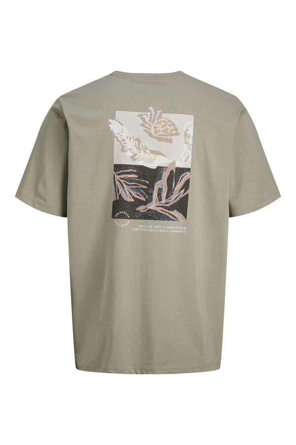 Jack & Jones Regular backprint T-shirt green