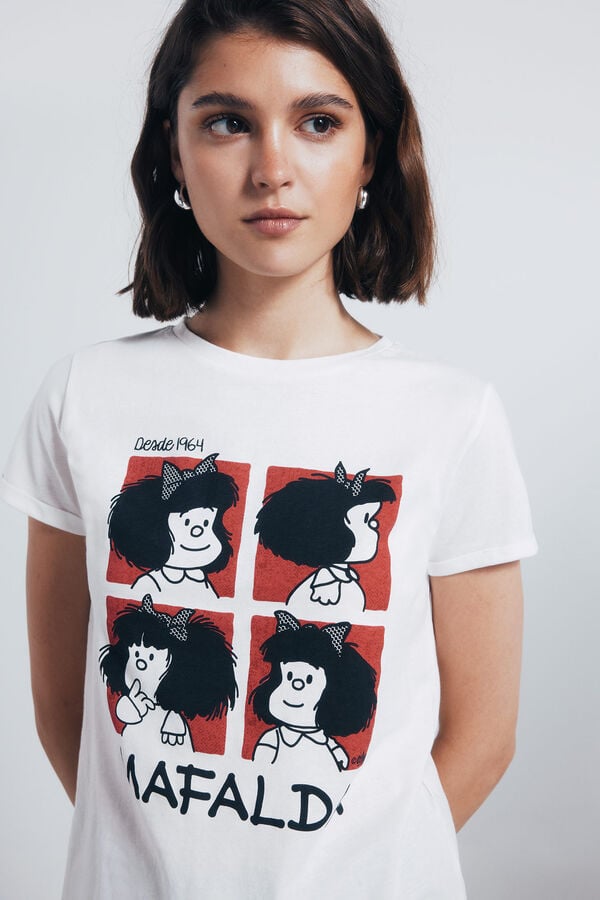 Springfield T-shirt "Mafalda" estampado