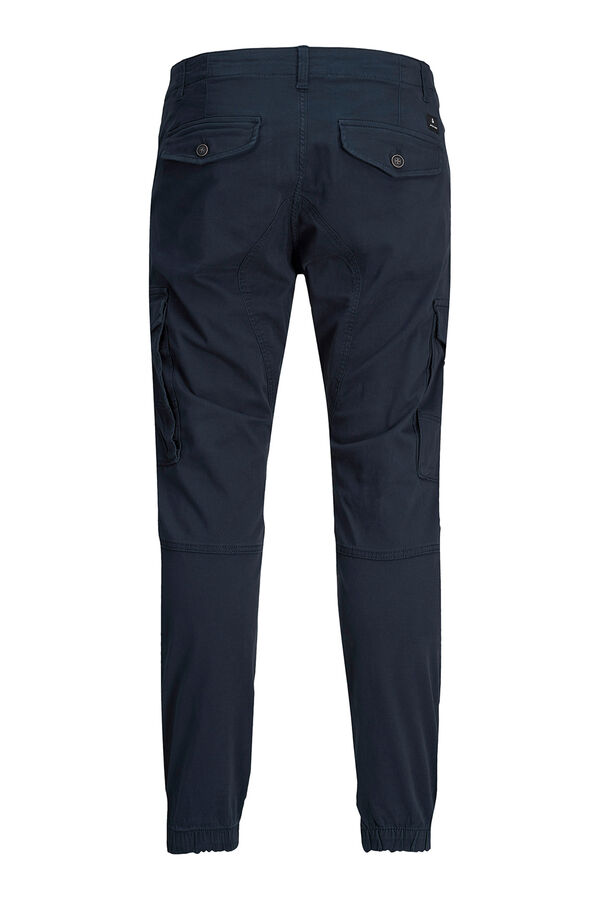 Jack & Jones Calças cargo slim fit azul