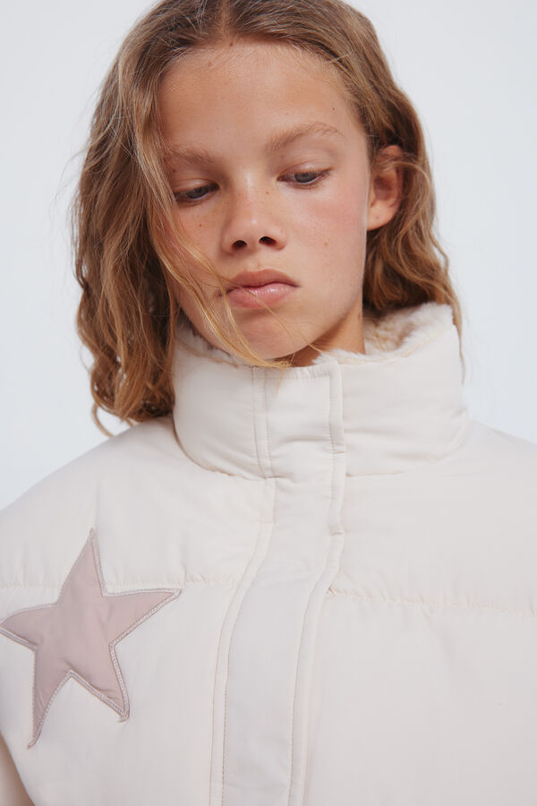 Springfield Kids Chaqueta acolchada estrellas niña estampado