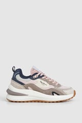Pepe Jeans Tênis com detalhes de estampa animal rosa