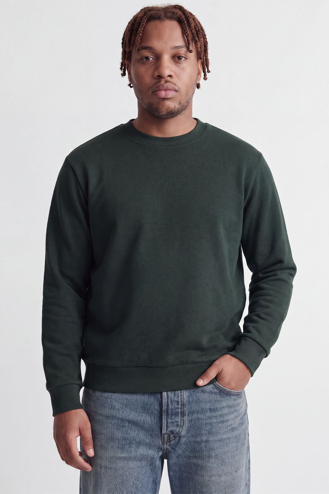 Jack & Jones PLUS Sweatshirt de gola redonda