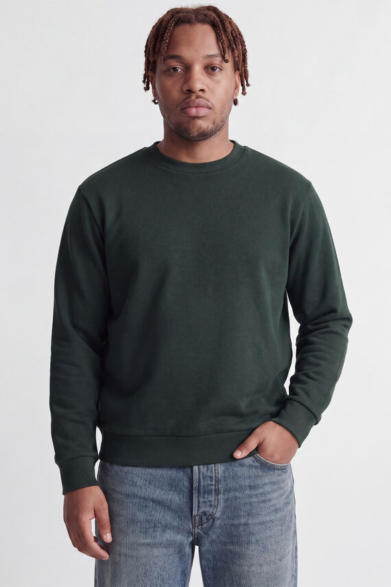 Sudadera de cuello redondo