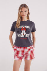 Springfield Camiseta "Minnie Mouse" gris