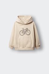 Springfield Kids Sweatshirt b&aacute;sica bicicleta crian&ccedil;a bege