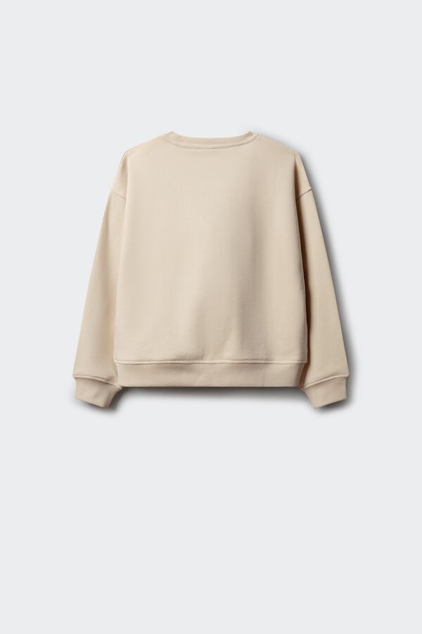 Springfield Kids Sweatshirt de borboleta para menina branco