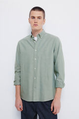 Springfield Camisa Tencel Oxford bege