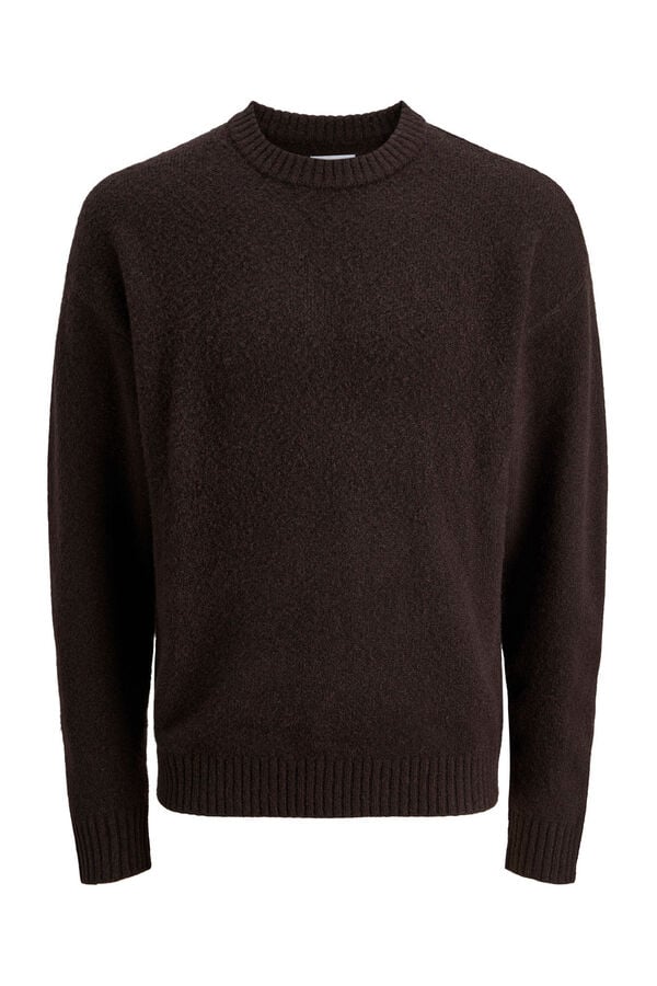 Jack & Jones Basic jersey-knit jumper nude