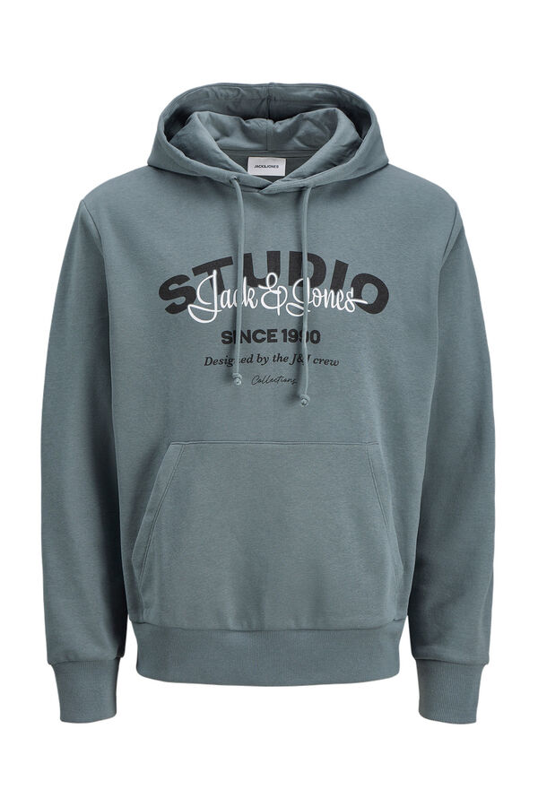 Jack & Jones Sweatshirt Capuz cinzento