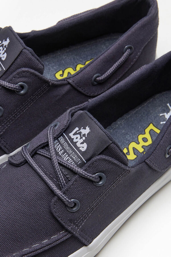 Lois Bamba de lona tempo livre azul