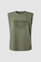 Pepe jeans T-shirt Bertha Caqui escuro
