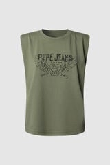 Pepe jeans T-shirt Bertha Caqui escuro